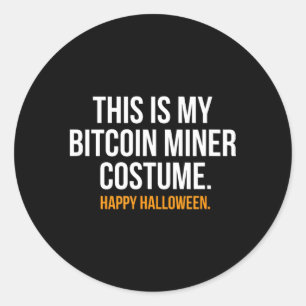 Adesivo Esse É Meu Fantasia De Mineiro Funny Halloween