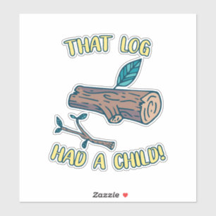 Adesivo Esse Log Tinha Um Filho Memorizado