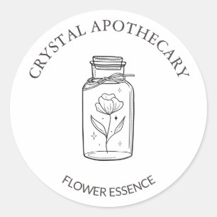 Adesivo Essência de Flor Apotécária Simples