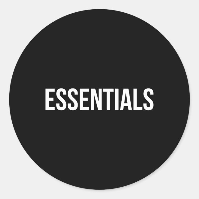 Adesivo Essenciais (Frente)