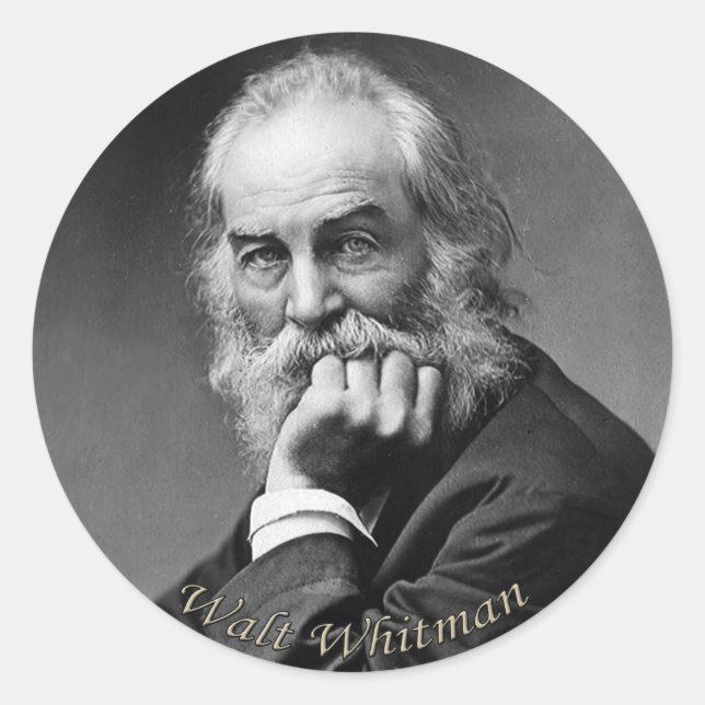 Adesivo Essential Walt Whitman Retrit (Frente)