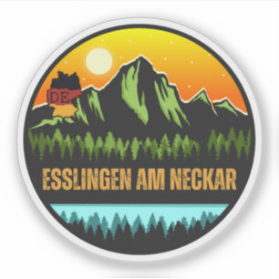 Adesivo Esslingen am Neckar, Baden-Württemberg Alemanha