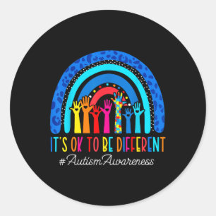 Adesivo Está Certo Ser Diferente Autismo Sensibilização Le