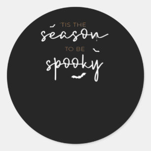 Adesivo Esta É A Época Para Ser Spooky Halloween Retro