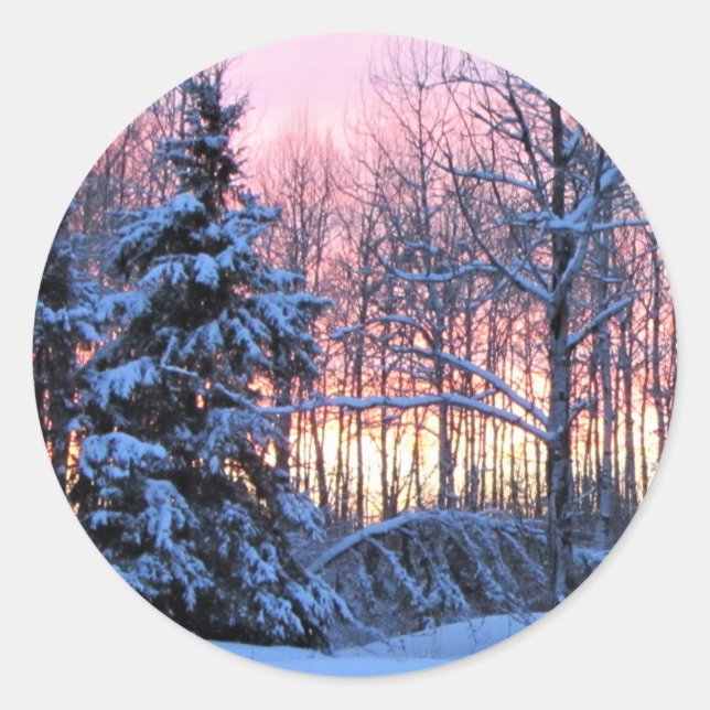 Adesivo Esta é a estação. . . Feriado de inverno (Frente)