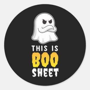 Adesivo Esta É A Folha De Boo Da Camisa Engraçada Festa Gh