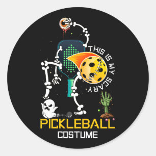 Adesivo Esta É A Minha Capa Assustadora De Pickleball Hall