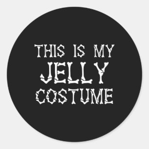 Adesivo Esta É A Minha Costume De Dia de as Bruxas engraça
