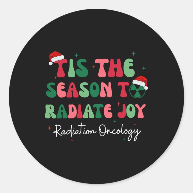 Adesivo Esta É A Razão Para Radiar A Oncologia De Radiação (Frente)