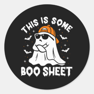 Adesivo Esta É Alguma Folha de Boo Para Homens Mulheres Fa