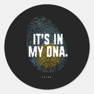 Adesivo Está Nas Raízes Do Meu Dna Palau Flag Palauan