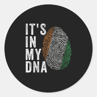 Adesivo Está no meu DNA - Bandeira da Costa do Marfim