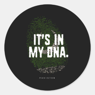 Adesivo Está No Meu Dna Paquistão Bandeira Raízes Paquista