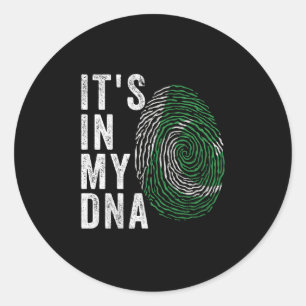 Adesivo Está no meu DNA - Pavilhão do Paquistão