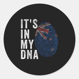 Adesivo Está no meu DNA - Sinalizador Nova Zelândia