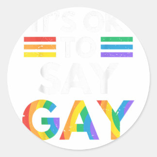 Adesivo Está Tudo Bem Dizer Que Gay Flórida Trans Fica Org