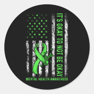 Adesivo Está Tudo Bem Não Estarmos Bem, Banquemos A Saúde 