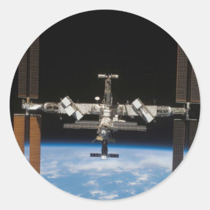 Adesivo Estação espacial internacional -- Visto de