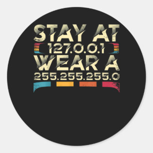 Adesivo Estada De Memória De Engenheiro De Codificação 