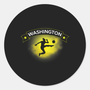 Adesivo Estádio de Apoio aos Fãs de Futebol de Washington