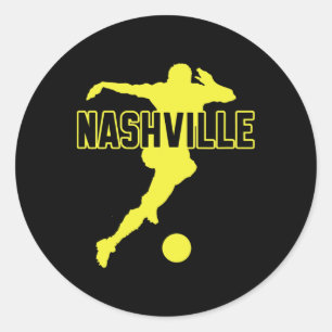 Adesivo Estádio de Suporte ao Fã de Futebol de Nashville M