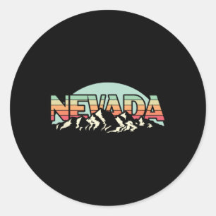 Adesivo Estado Americano de Nevada - Antiga Natureza Monta