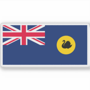 Adesivo Estado da Austrália Ocidental, Commonwealth Austra