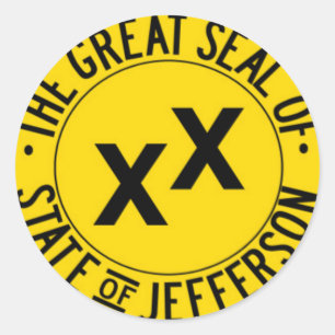 Adesivo Estado de Jefferson