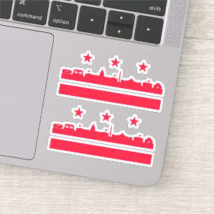 Adesivo Estado de Washington DC 51rua