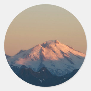 Adesivo Estado de Washington, North Cascades. Monte Baker