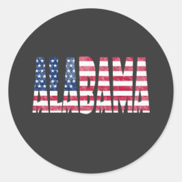 Adesivo estado do Alabama