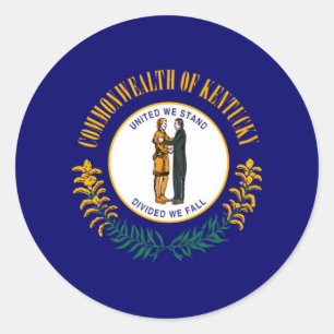 Adesivo Estado do Kentucky - Design