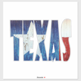 Adesivo estado do Texas