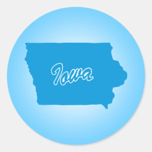 Adesivo Estado Iowa