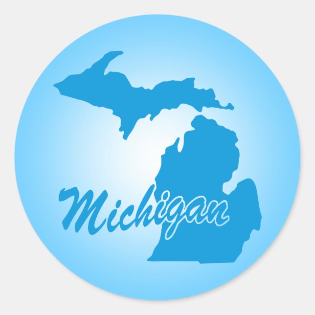 Adesivo Estado Michigan (Frente)