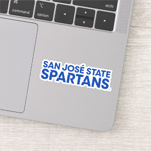 Adesivo Estado Spartans Wordmark de San Jose