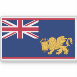 Adesivo Estados Unidos da bandeira das Ilhas Jônicas, Gréc