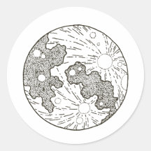 Estamos Sobre O Chá de fraldas Da Lua