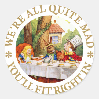 ADESIVO ESTAMOS TODOS MUITO LOUCOS, VOCÊ VAI AJUSTADO BEM 