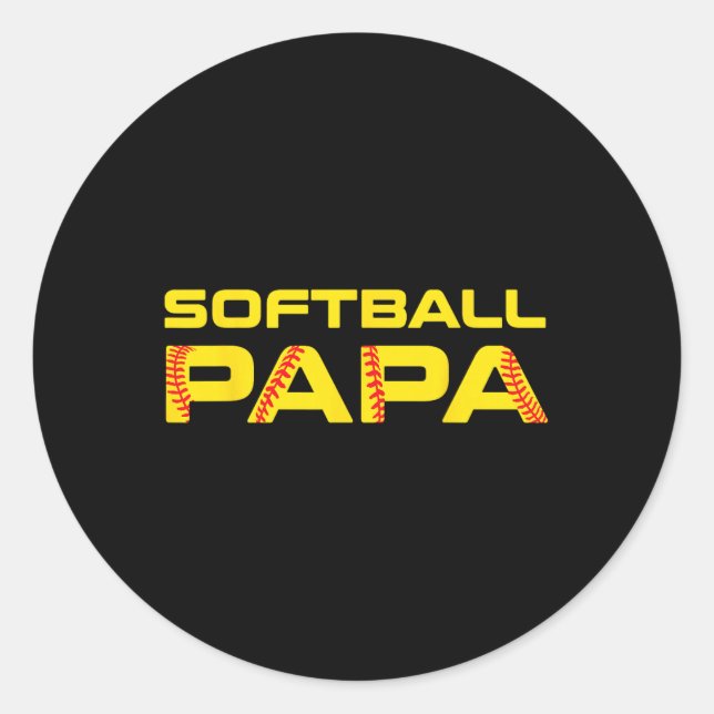 Adesivo Estampa Amarela Softll Papa  (Frente)
