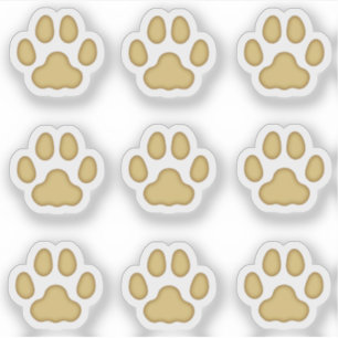 Adesivo Estampas De Gato Pequenas, Tan Animal Traz Pentes