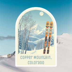 Adesivo Estância de esqui Copper Mountain Colorado souveni