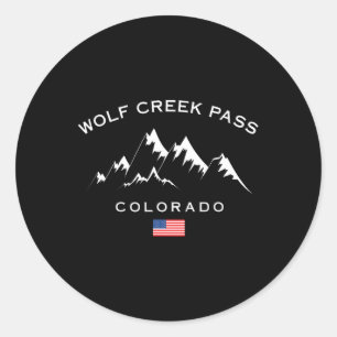 Adesivo Estância de esqui Wolf Creek P Montanhas Rochosas