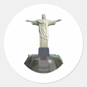 Adesivo Estátua: Cristo o Redentor: Modelo 3D: