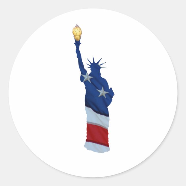 Adesivo estátua da liberdade (Frente)