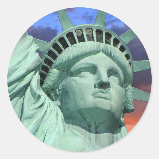Adesivo Estátua da Liberdade, Nova York (Frente)
