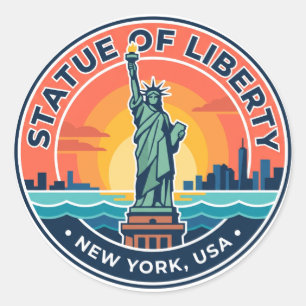 Adesivo Estátua da Liberdade Nova York
