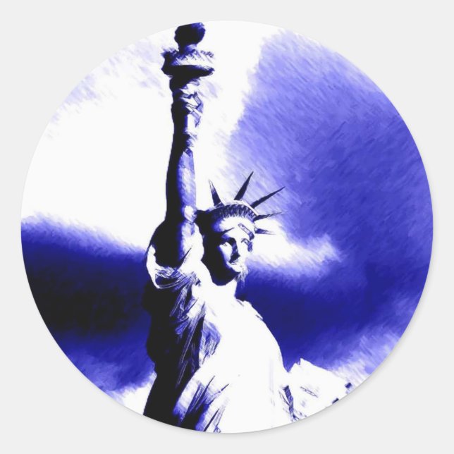 Adesivo Estátua da Pop da Liberdade (Frente)