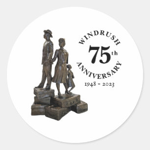 Adesivo Estátua de 75 anos de Windrush