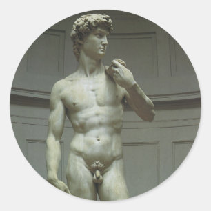 Adesivo Estátua de Michelangelo de David